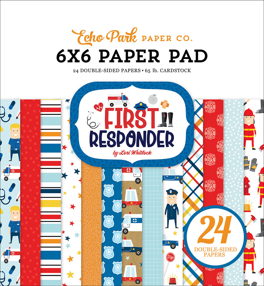 Echo Park - First Responder - 6x6 Paper Pad