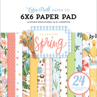 Echo Park - My Favorite Spring - 6x6 Paper Pad - LAST CHANCE