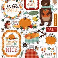 Echo Park - Fall Puffy Stickers - LAST CHANCE