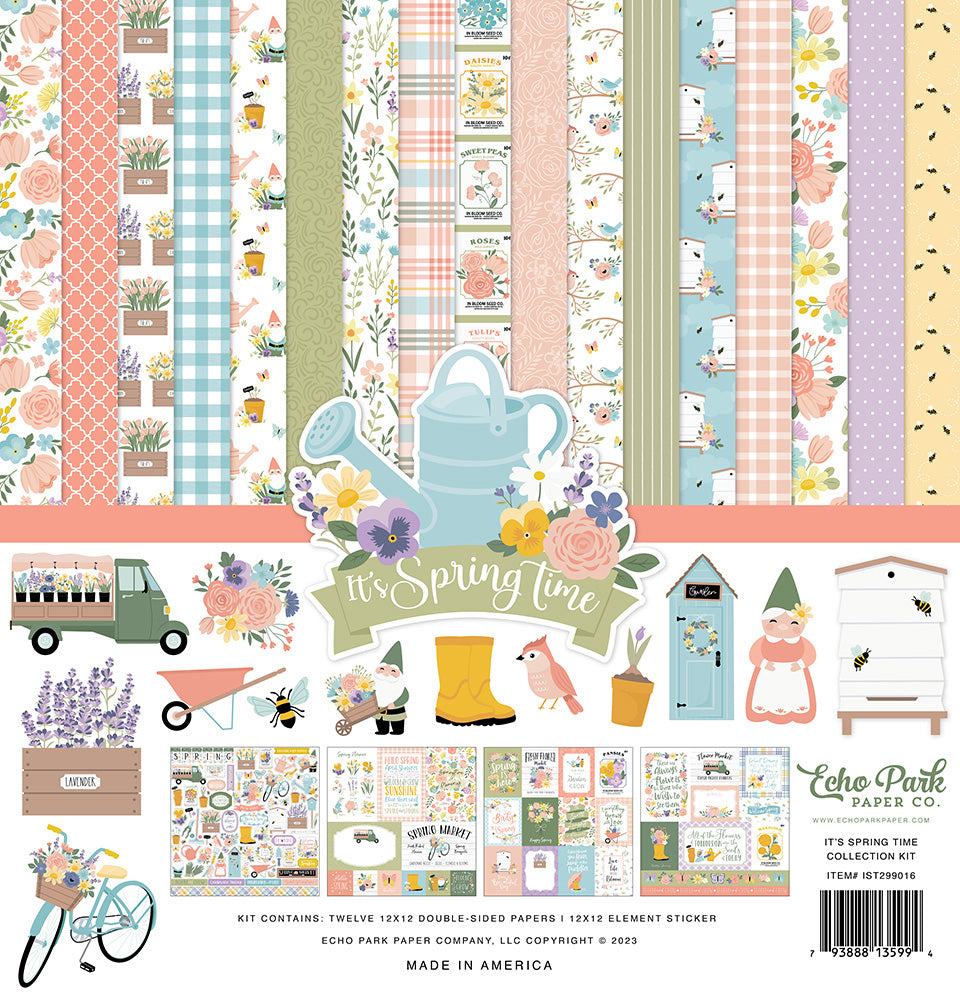 Echo Park - It's Spring Time - 12x12 Collection Kit