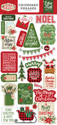 Echo Park - The Magic of Christmas - Chipboard Phrases