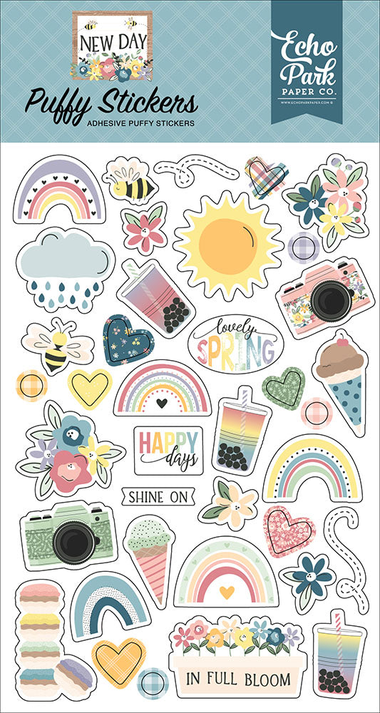 Puffy Candy Stickers