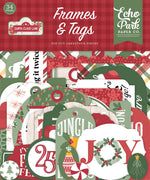Echo Park - Santa Claus Lane - Frames & Tags *LAST CHANCE*