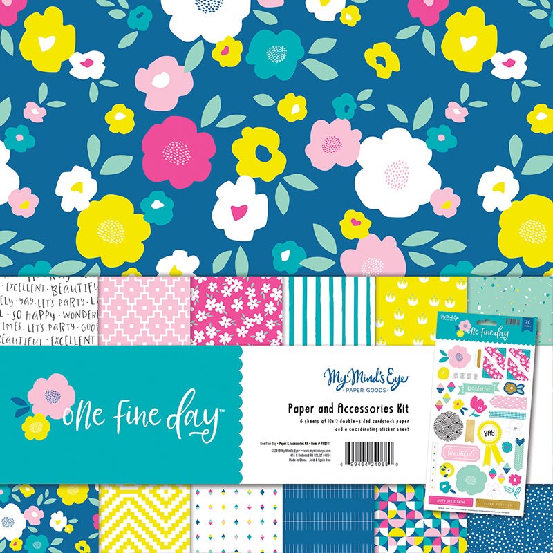 One Fine Day - 12x12 Paper Kit - LAST CHANCE!