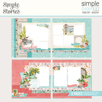 Simple Stories - Beachy - Simple Pages Page Kit