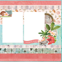 Simple Stories - Beachy - Simple Pages Page Kit
