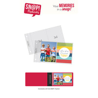Simple Stories - SNAP Studio - 4 x 6 Flipbook Pages - 3 x 4 Pack Refills