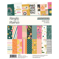 Simple Stories - Good Stuff - 6x8 Paper Pad
