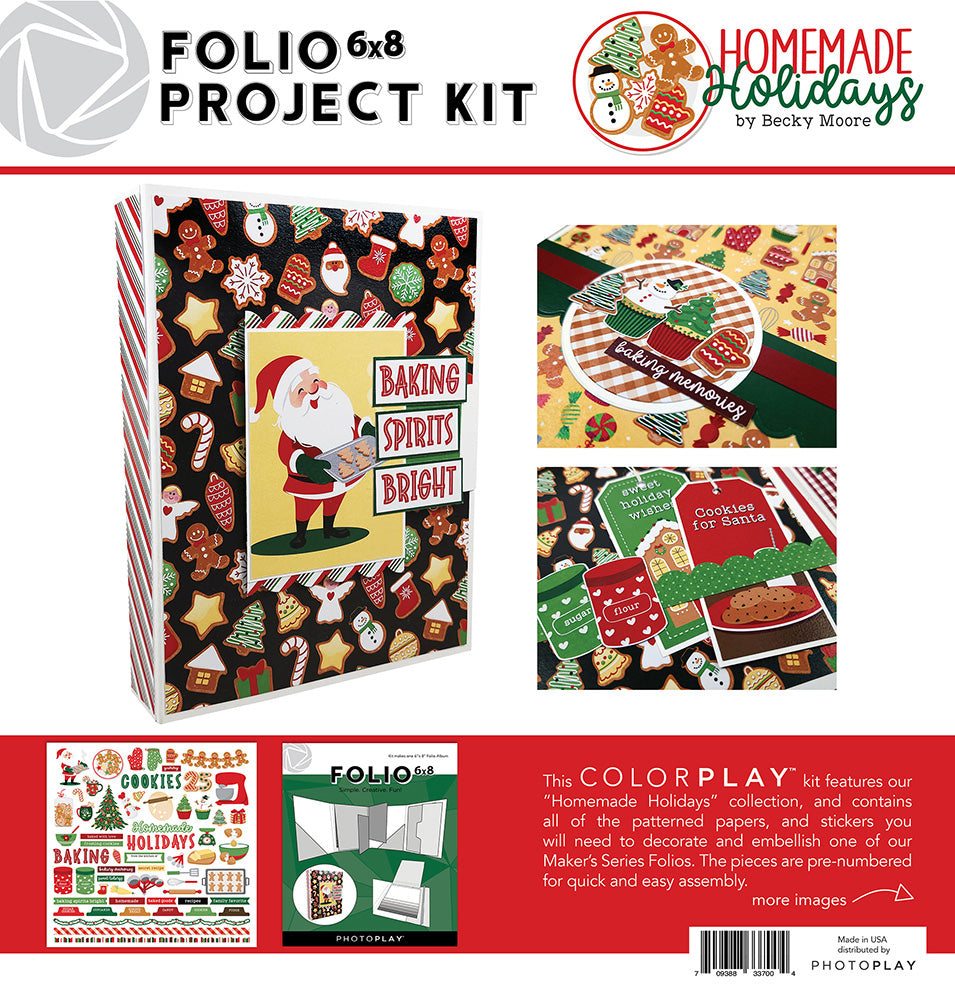 Photoplay - Homemade Holidays - Folio 6x8 Project Kit