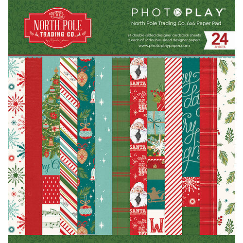 Photoplay - The North Pole Trading Co. - 6x6 Paper Pad - LAST CHANCE!
