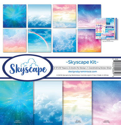 Reminisce - Skyscape Collection - 12 x 12 Collection Kit