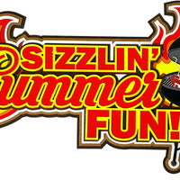 Sizzlin' Summer Fun BBQ Title