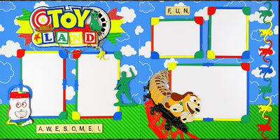 Toy Land Page Kit - 2 Page Layout