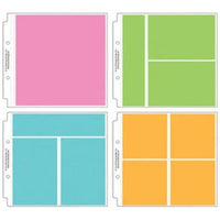 Doodlebug - 8 x 8 Storybook Album Protectors - 12 Pack Assortment