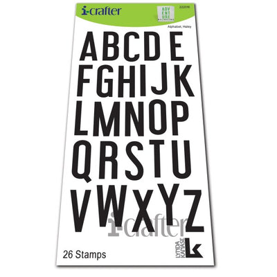 i-Crafter - Alphabet, Haley (stamps) - LAST CALL!