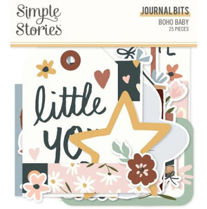 Simple Stories - Boho Baby - Journal Bits