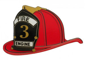 firefighter themed motorcycle helmet Firefighter's Helmet