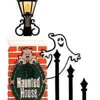 Haunted House Signpost