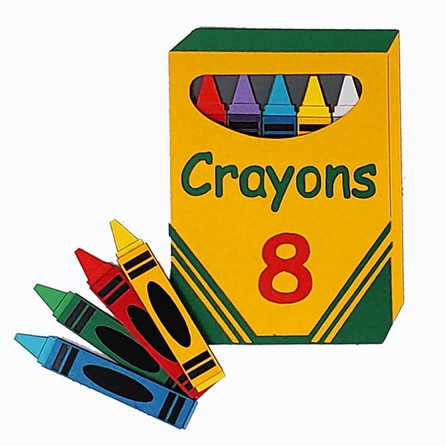 Chocolate Crayon Box - 24 Count
