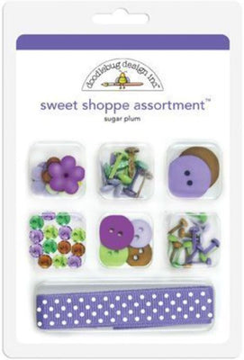 Doodlebug - Sweet Shoppe Assortment - Sugar Plum - LAST CHANCE!