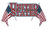 United States Title with Flags