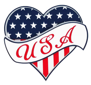 USA Heart Banner